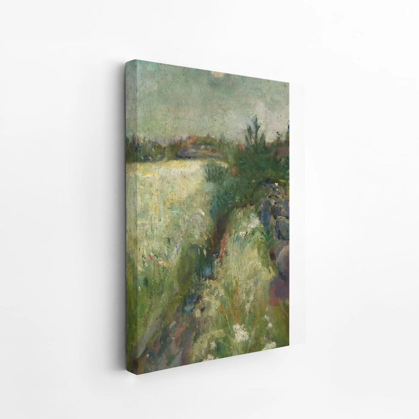 Flowery Meadow at Veierland by Edvard Munch (1887)