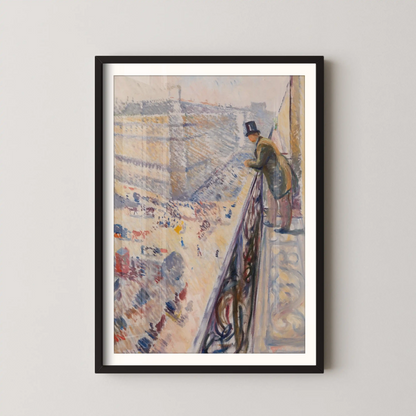 Rue Lafayette by Edvard Munch (1891)