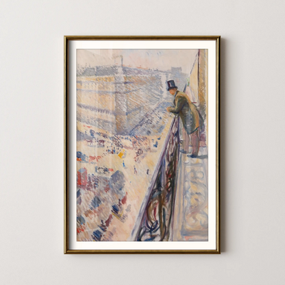 Rue Lafayette by Edvard Munch (1891)