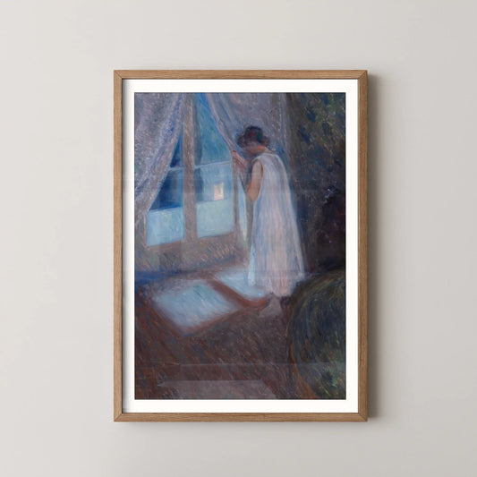 The Girl by the Window by Edvard Munch (1893)