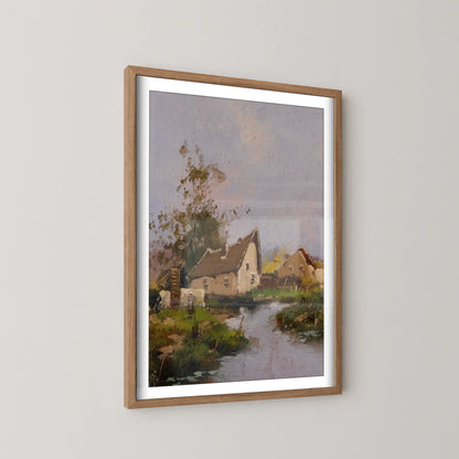 Landscape by Eugène Galien