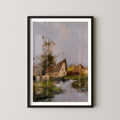 Landscape by Eugène Galien