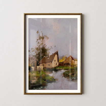 Landscape by Eugène Galien