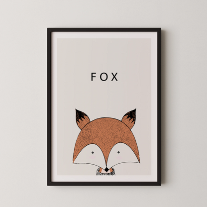 Fox - Nursery Prints