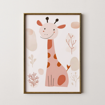 Giraffe - Nursery Prints