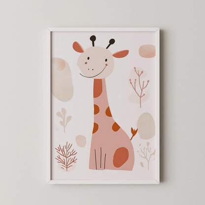 Giraffe - Nursery Prints