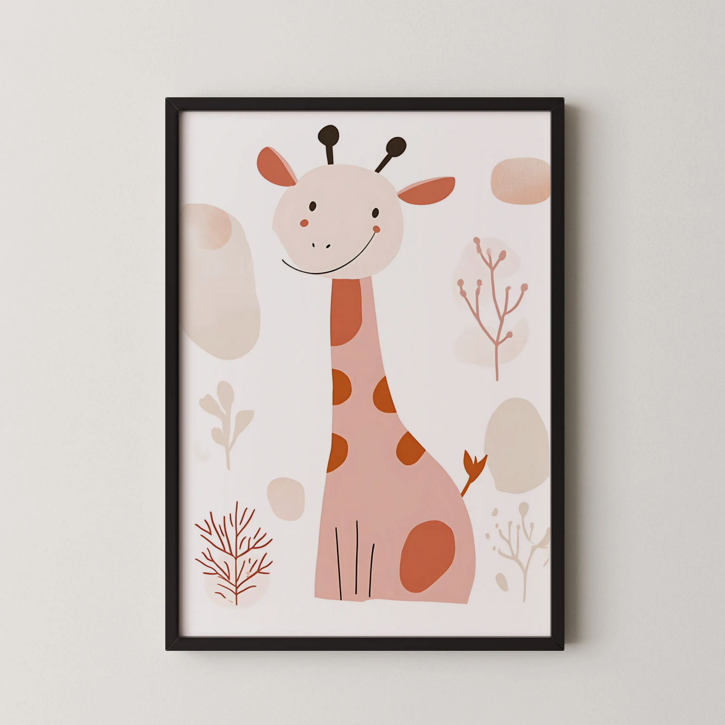Giraffe - Nursery Prints