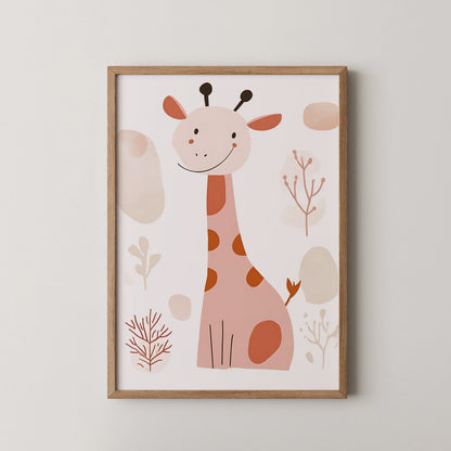Giraffe - Nursery Prints