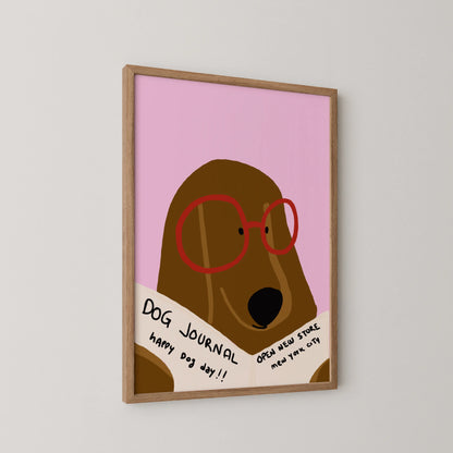 Happy dog - Nursery Prints