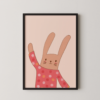 Hello rabbit - Nursery Prints