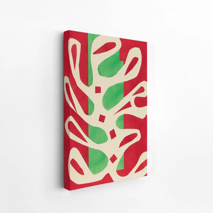 Algue blanche sur fond rouge et vert by Henri Matisse (1947)