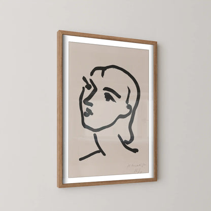 Nadia aux cheveux lisses by Henri Matisse (1948)