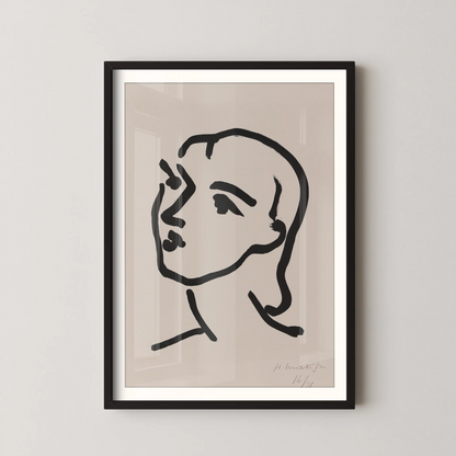 Nadia aux cheveux lisses by Henri Matisse (1948)