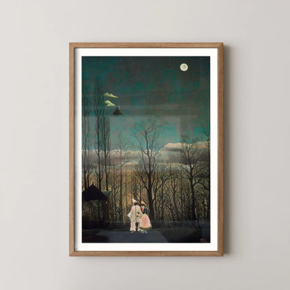 Carnival Evening by Henri Rousseau