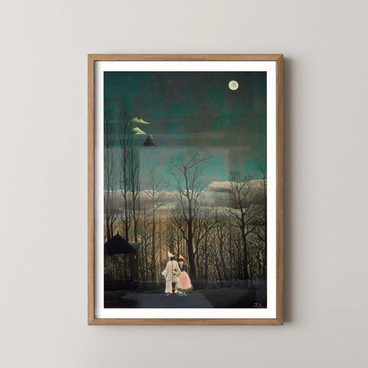 Carnival Evening by Henri Rousseau