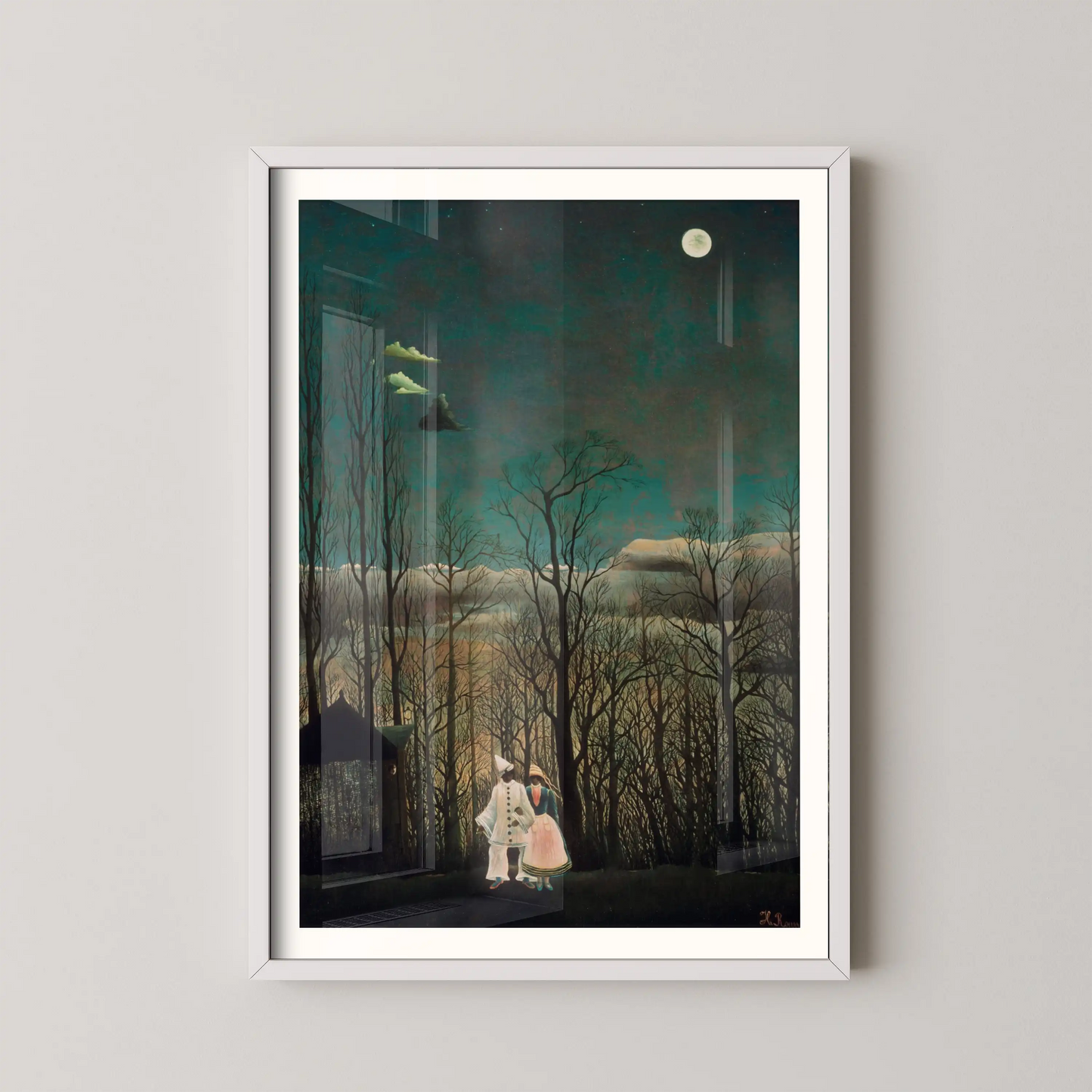 Carnival Evening by Henri Rousseau