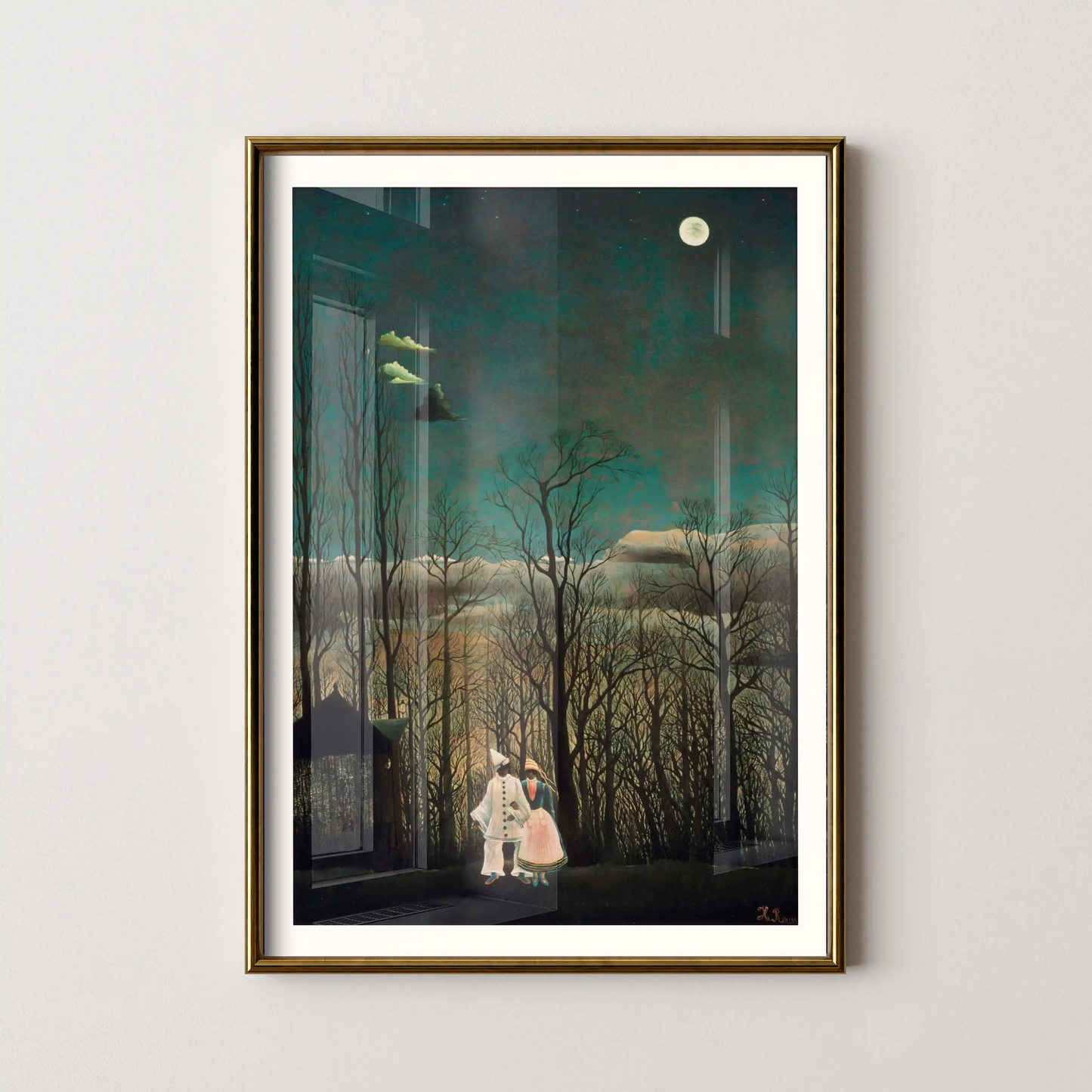 Carnival Evening by Henri Rousseau