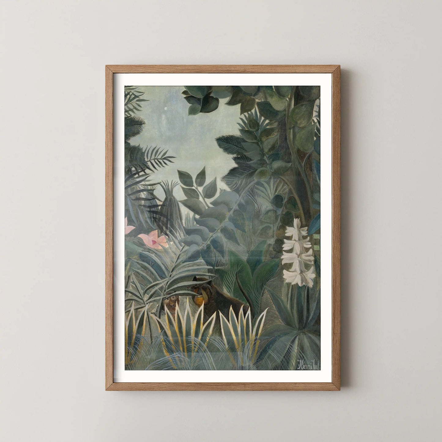 The Equatorial Jungle by Henri Rousseau (1909)