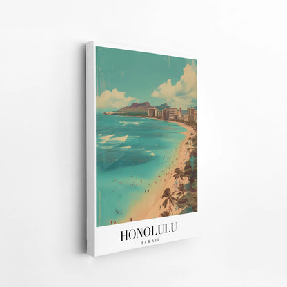 Honolulu, Hawaii, City Prints