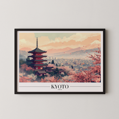 Kyoto, Japan, City Prints