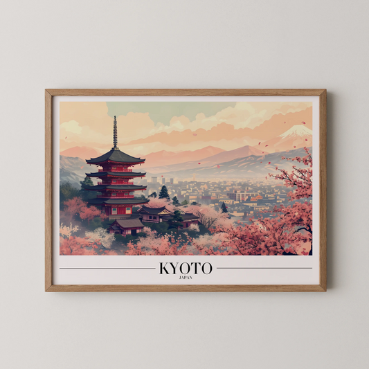 Kyoto, Japan, City Prints