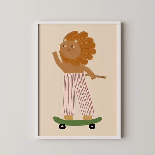 Let's Skate - Nursery Prints