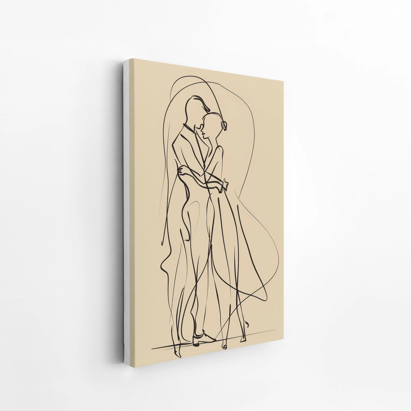 Line Art III, Modern Abstract, Minimal Wall Painting