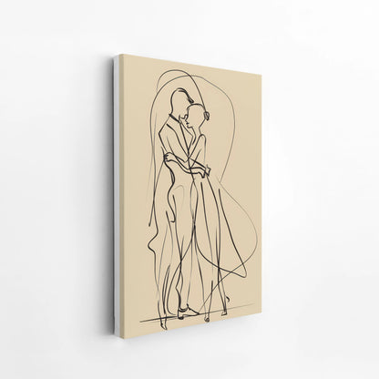 Line Art III, Modern Abstract, Minimal Wall Painting