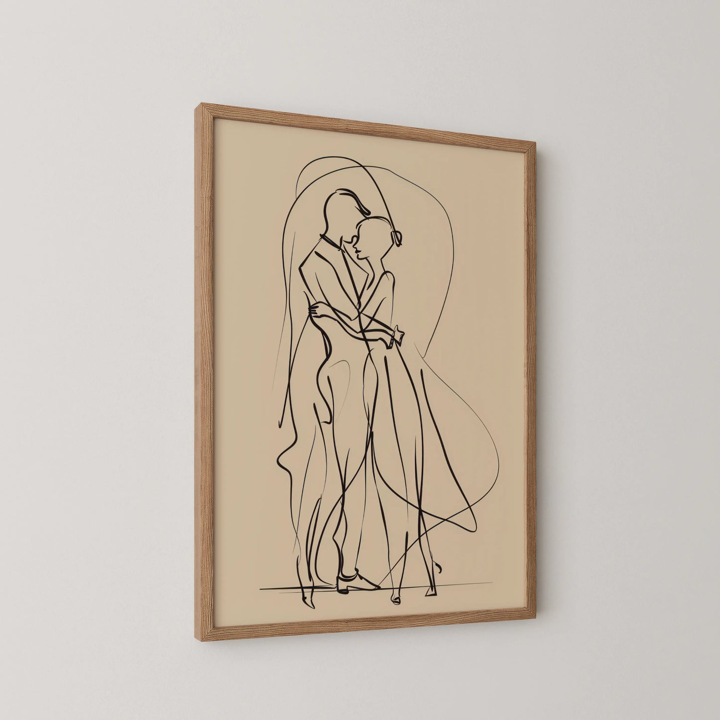 Line Art III, Modern Abstract, Minimal Wall Painting