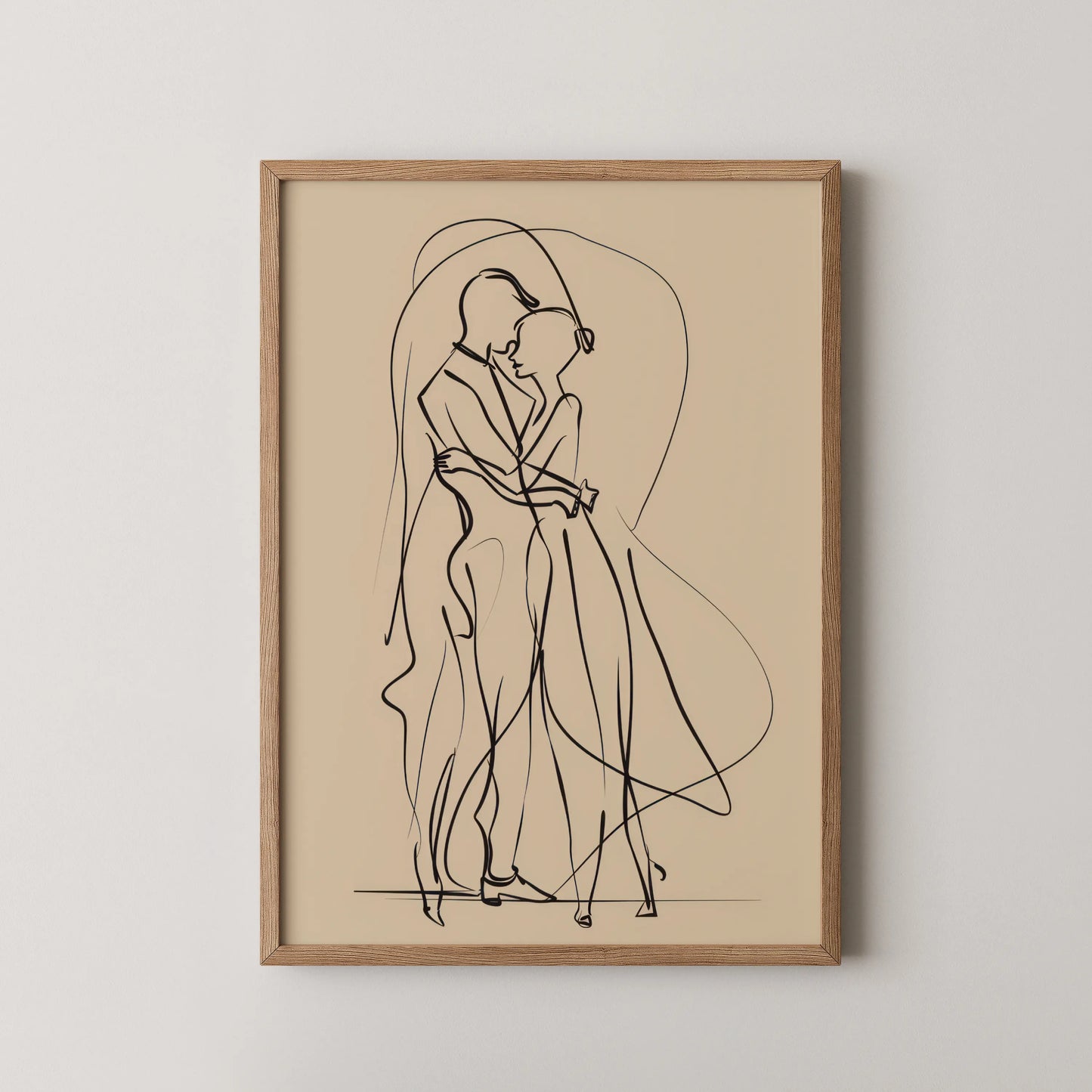 Line Art III, Modern Abstract, Minimal Wall Painting
