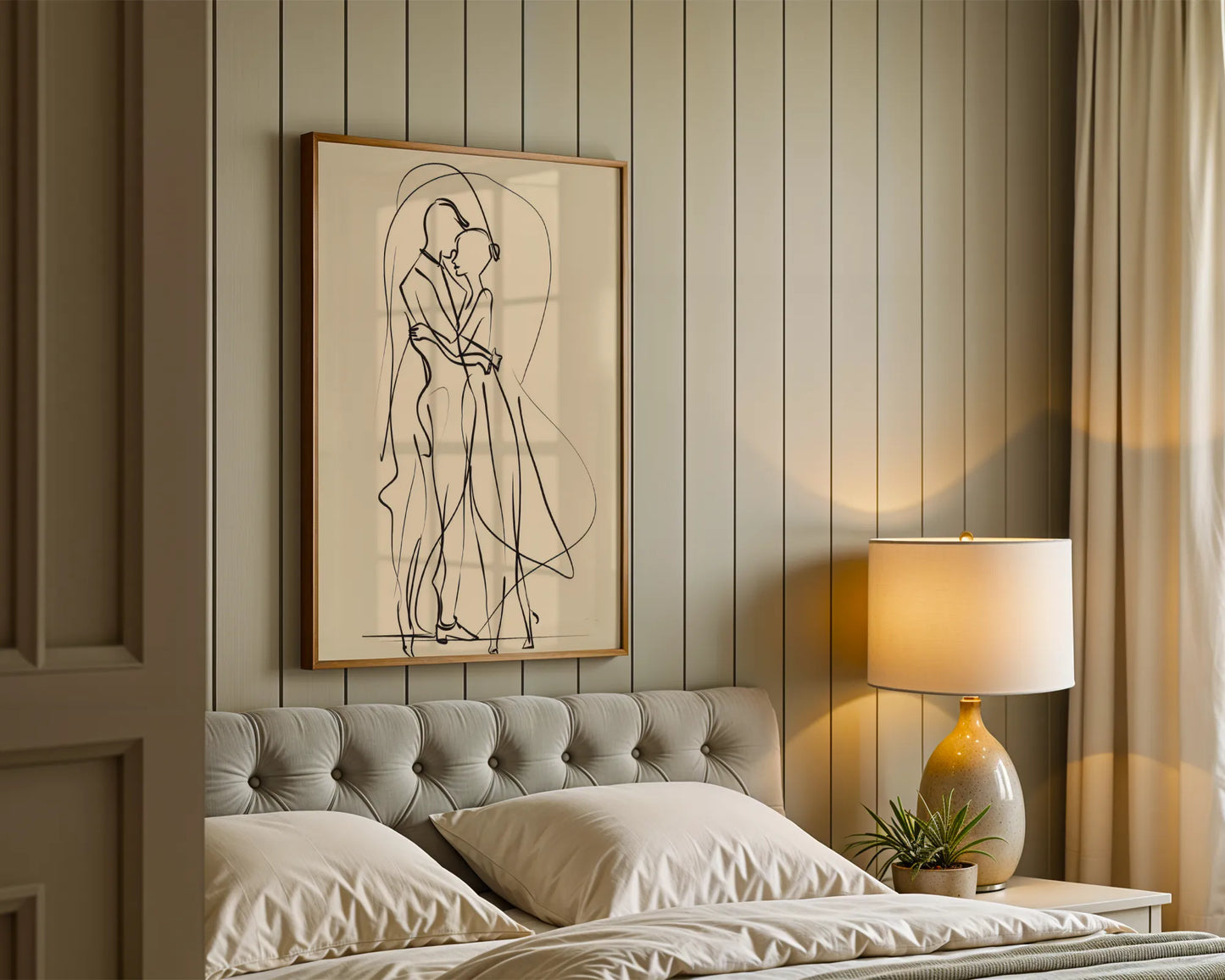 Line Art III, Modern Abstract, Minimal Wall Painting
