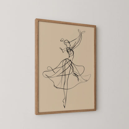 Line Art IV, Modern Abstract, Minimal Wall Painting