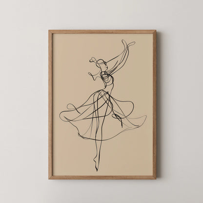 Line Art IV, Modern Abstract, Minimal Wall Painting