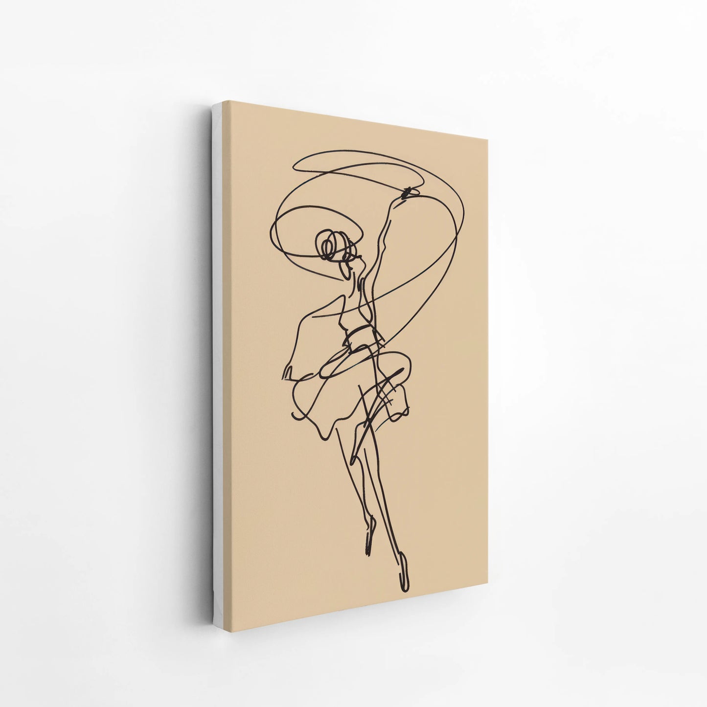 Line Art, Modern Abstract, Minimal Wall Painting