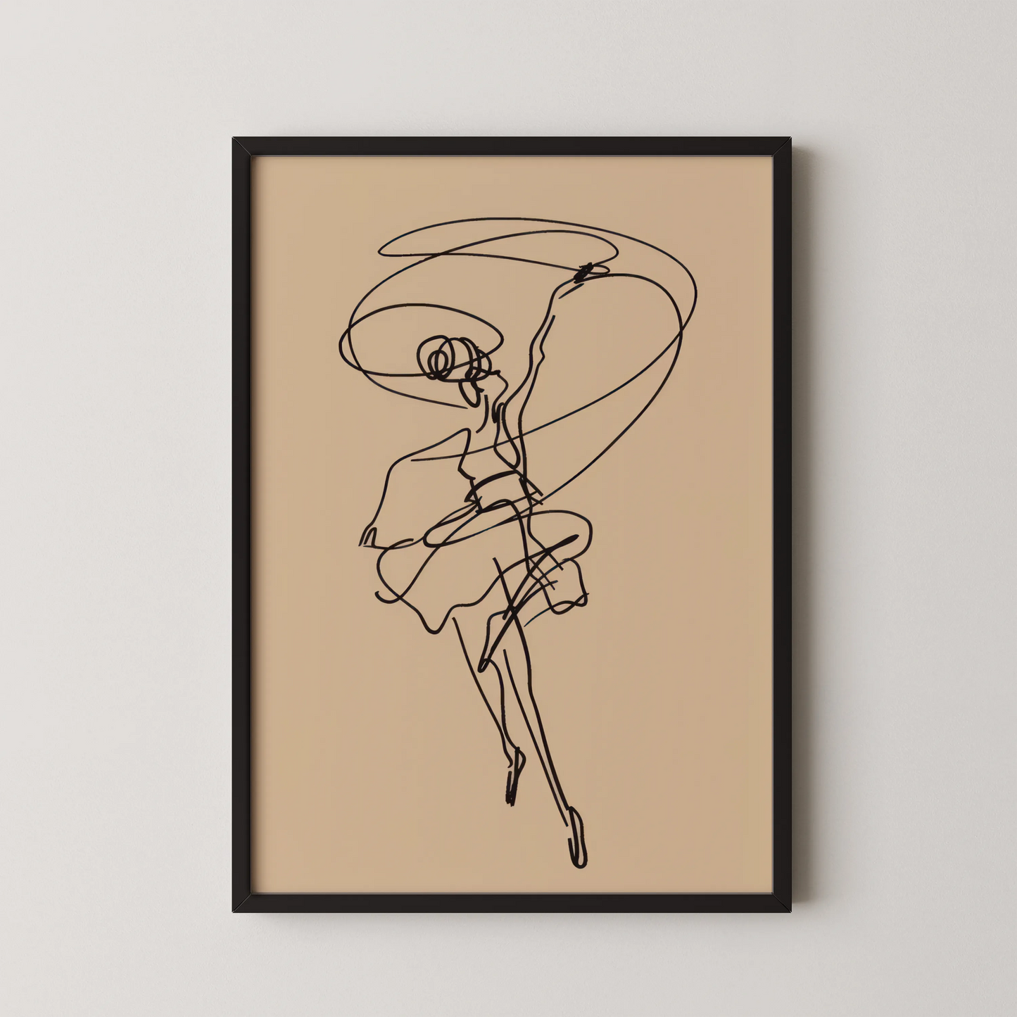 Line Art, Modern Abstract, Minimal Wall Painting