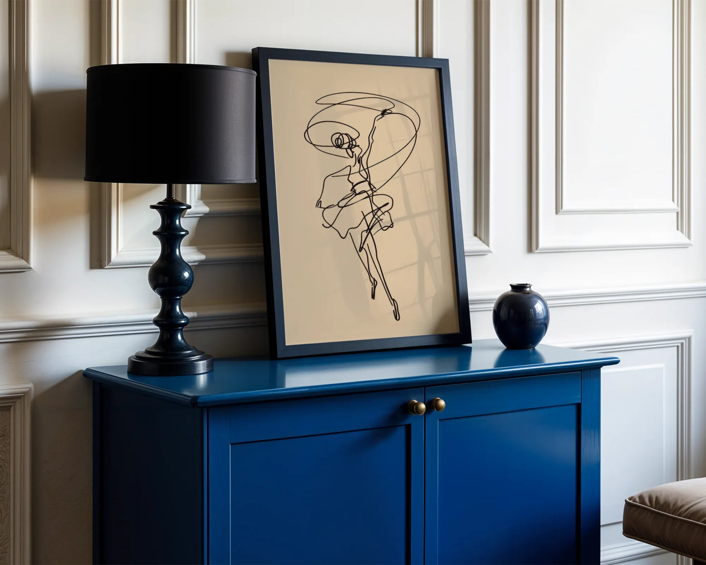 Line Art, Modern Abstract, Minimal Wall Painting