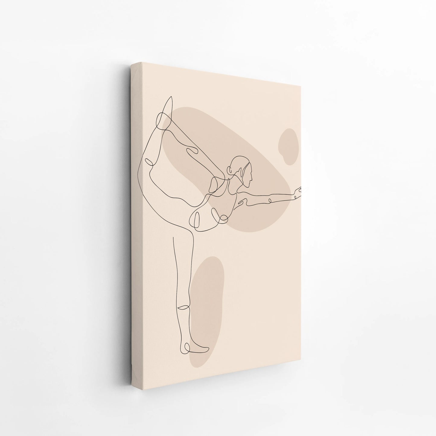 Line Art, Modern Abstract, Minimal, Workout Motivation