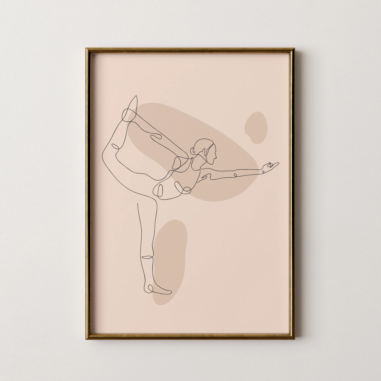 Line Art, Modern Abstract, Minimal, Workout Motivation