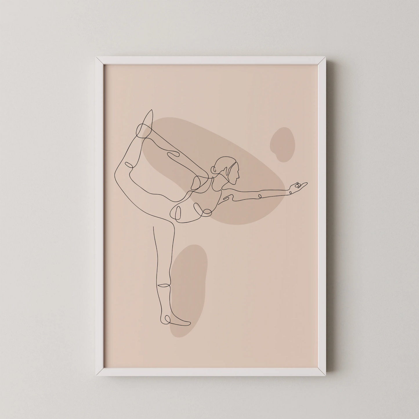 Line Art, Modern Abstract, Minimal, Workout Motivation