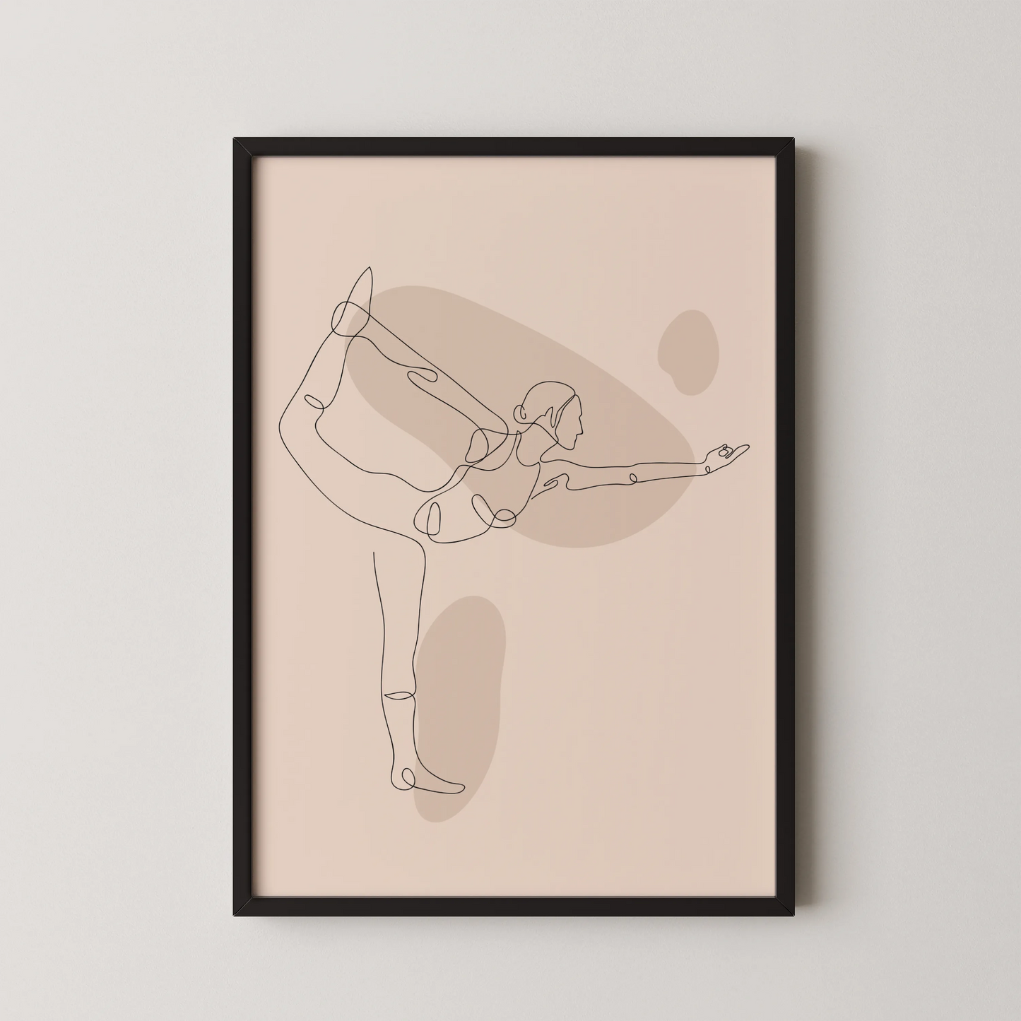 Line Art, Modern Abstract, Minimal, Workout Motivation