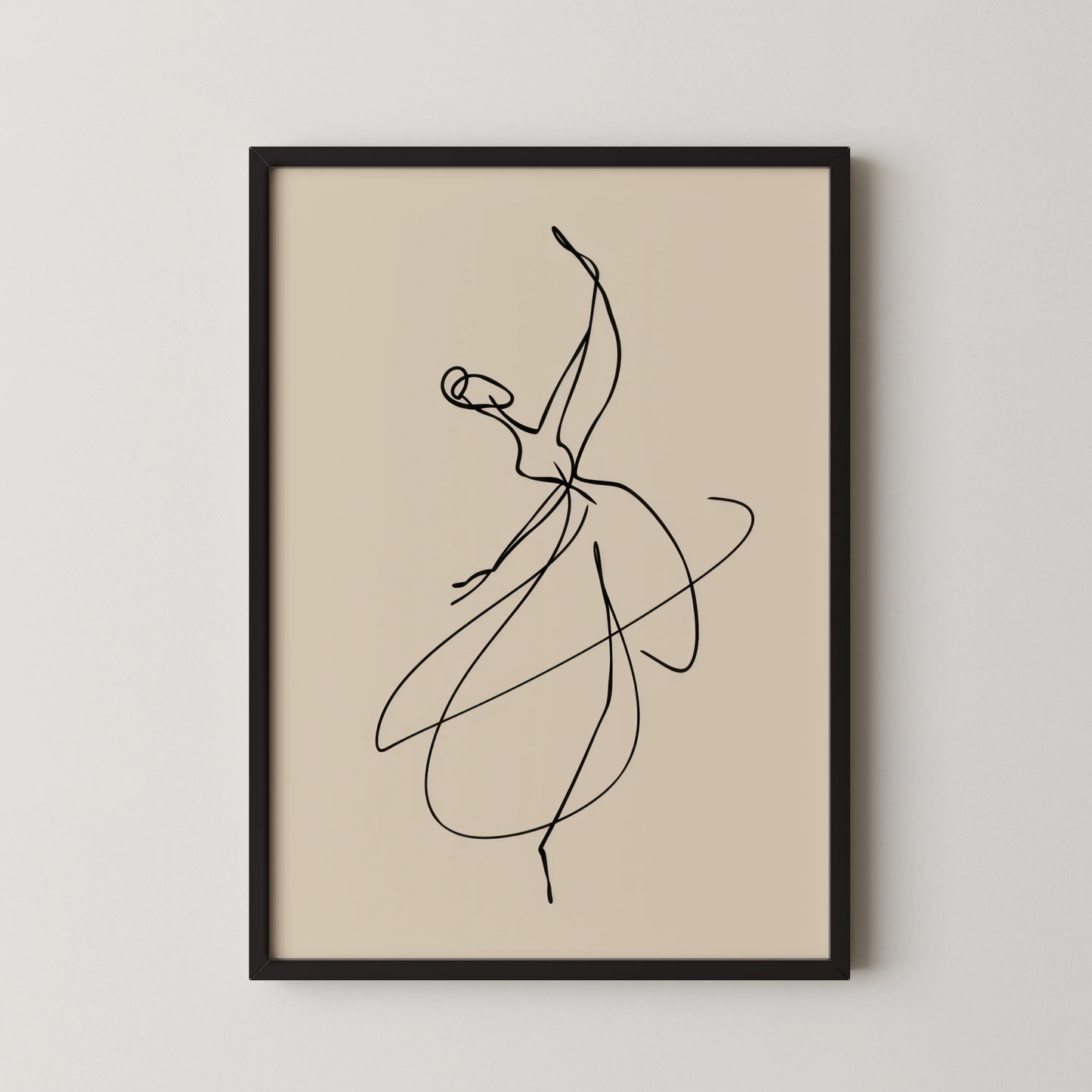 Line Art, Modern minimal Abstract, Minimal Wall Painting
