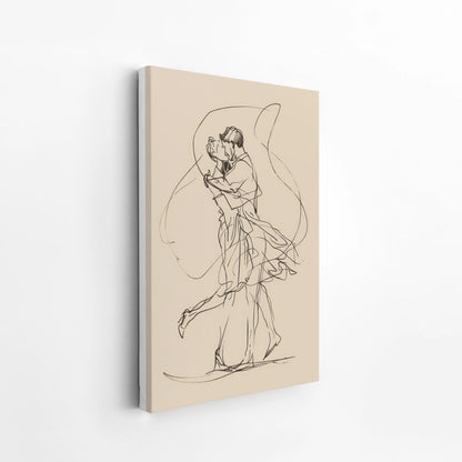 Line Art V, Modern Abstract, Minimal Wall Painting