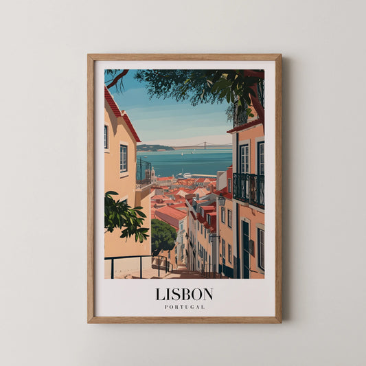 Lisbon, Portugal, City Prints