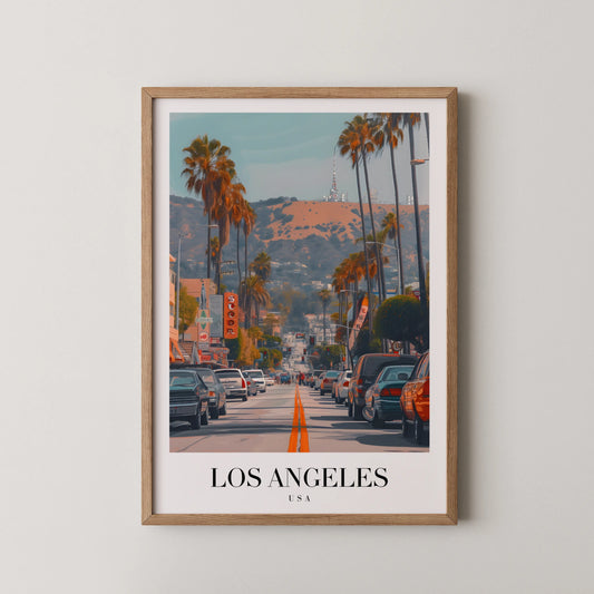 Los Angeles, USA, City Prints