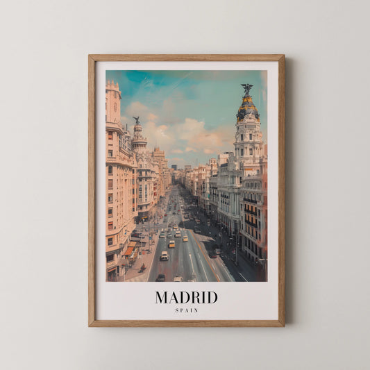 Madrid, Spain, City Prints