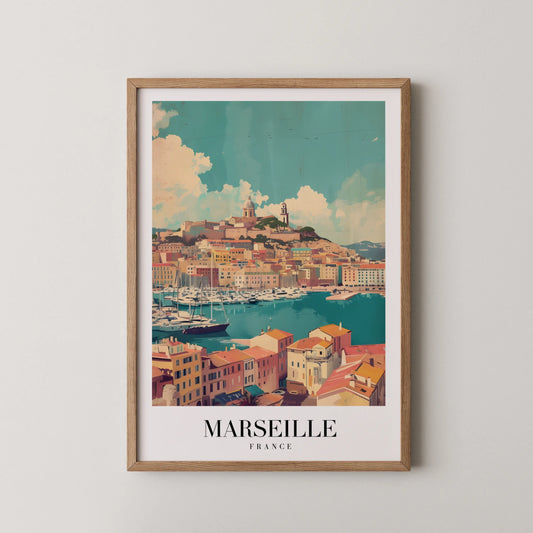 Marseille, France, City Prints