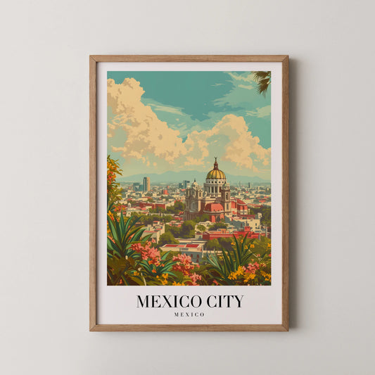 Mexico City, Mexico, City Prints