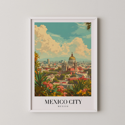 Mexico City, Mexico, City Prints