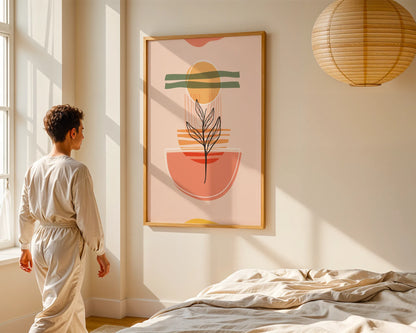 Modern Minimal Artwork, Wall Art