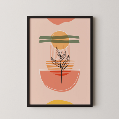 Modern Minimal Artwork, Wall Art